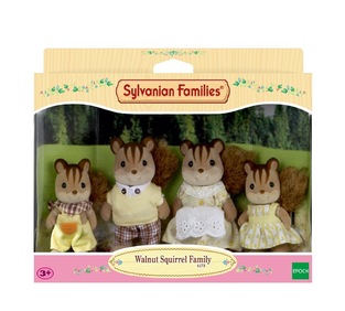 Sylvanian Families Walnut Squirrel Οικογένεια Σκίουρων - SF4172