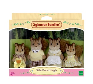 Sylvanian Families Walnut Squirrel Οικογένεια Σκίουρων - SF4172