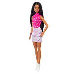 Barbie Νέες Fashionistas Rock Pink And Metallic - HRH13