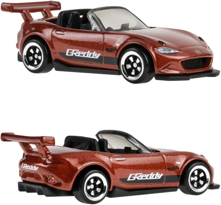 Hot Wheels Silver Series Compact Kings '15 Mazda MX-5 Miata - JKX56
