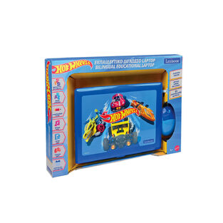 Lexibook Δίγλωσσο Εκπαιδευτικό Laptop Hot Wheels - JC598HWi8