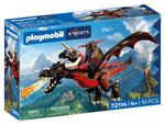 Playmobil Knights Μαύρος Δράκος και Ιππότης - 72114