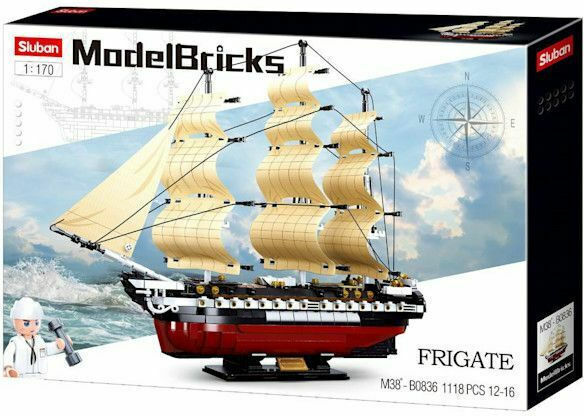 Sluban - USS Frigate Set - M38-B0836