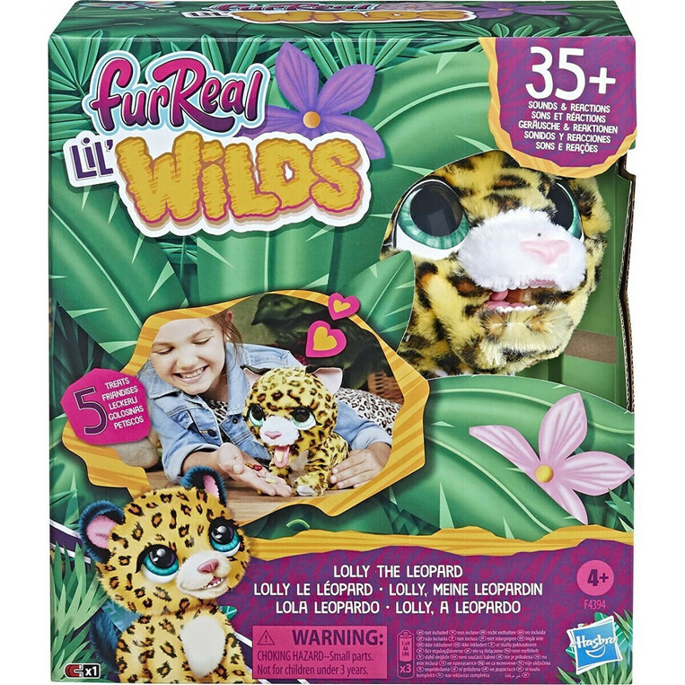 Λούτρινο Furreal Lolly The Leopard Mε Ήχο - F4394