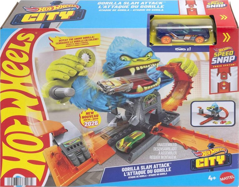 Hot Wheels: City - Gorilla Slam Attack Πίστα - JHL92