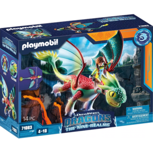 Playmobil Dragons: The Nine Realms Feathers Και Alex - 71083