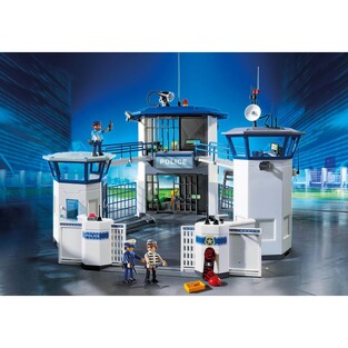 Playmobil City Action Αρχηγείο Αστυνομίας Και Φυλακή Ασφαλείας - 6919