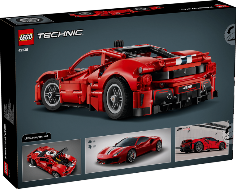 LEGO Technic  Ferrari 488 Pista Car - 42235