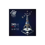 Ravensburger 3D Puzzle Led Πύργος Tου Άιφελ 243Tμχ - 12008024
