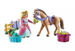 Playmobil Princess Magic Starter Pack Πριγκίπισσα Με Άλογο Ιππασίας - 71801
