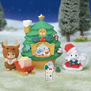 Sylvanian Families Baby Santa’s Christmas Tree House - SF5822
