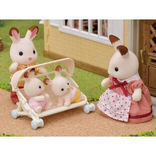 Sylvanian Families Triplets Stroller - SF5533