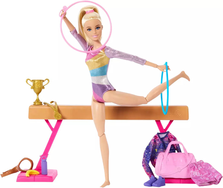 Παιχνιδολαμπάδα Barbie Αθλήτρια Ενόργανης Γυμναστικής - HRG52L