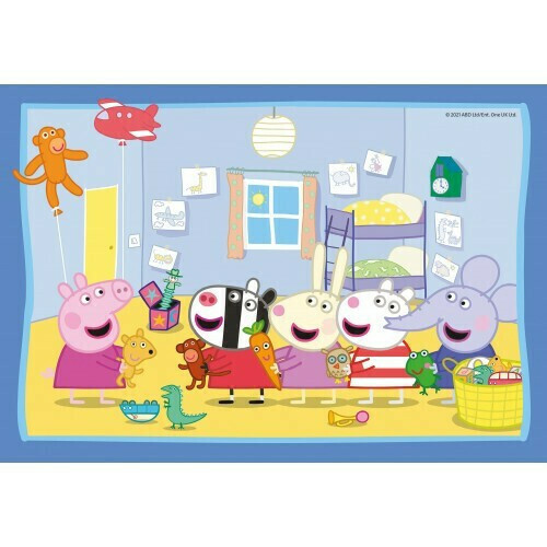 Ravensburger Παζλ 2X12 Τεμ. Πέππα Το Γουρουνάκι - 05-05574