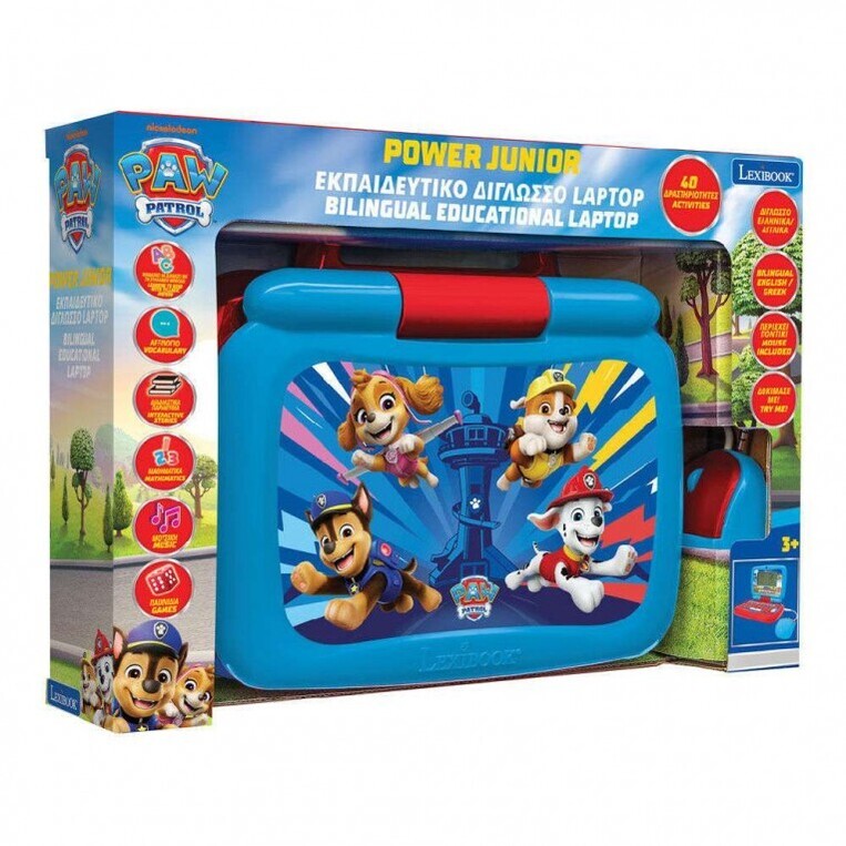 Lexibook Eκπαιδευτικό Δίγλωσσο Baby Laptop Paw Patrol - JC398PAI8