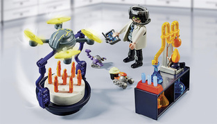 Playmobil My Life Gift Set Πάρτυ στο Εργαστήριο του Τρελοεπιστήμονα  - 71450