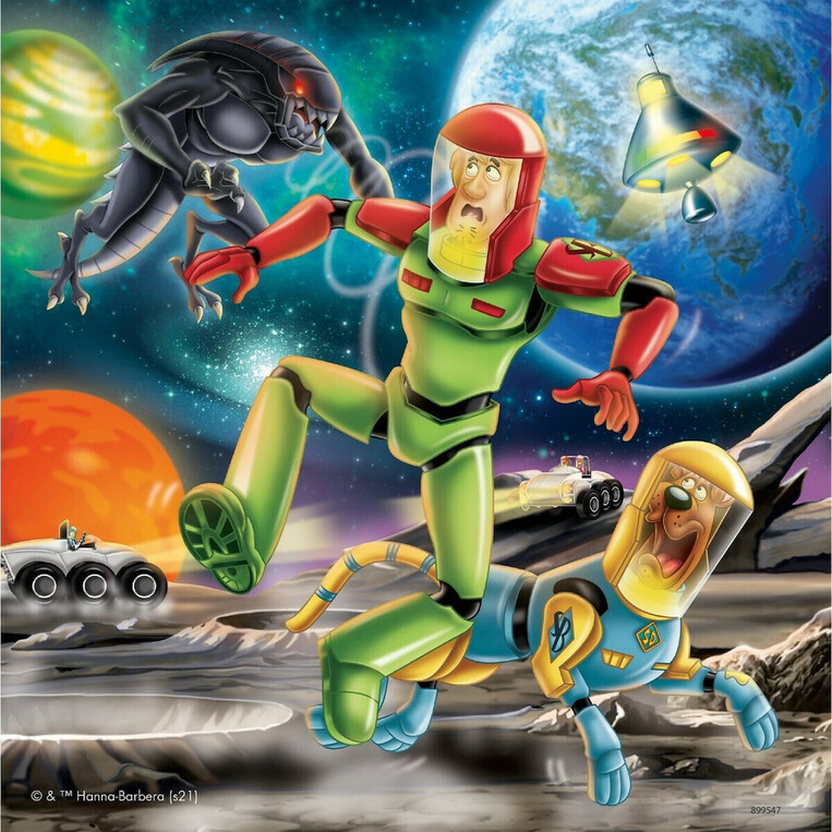 Ravensburger Παζλ 3X49 Τεμ. Scooby Doo - 05-05242