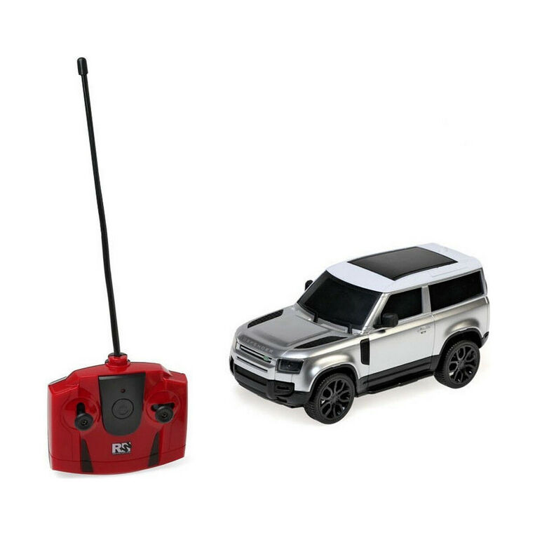 Τηλεκατευθυνόμενο Land Rover Defender 90 1:24 Ασημί - 29824M