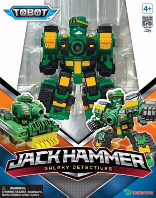 Tobot Galaxy Detectives Jackhammer Young Toys - 301117