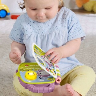 Fisher-Price Μουσικό Βιβλιαράκι Μαϊμουδάκι - JFN07