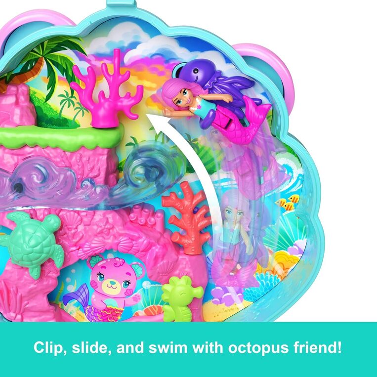 Polly Pocket Glitter Island Compact - JCB16