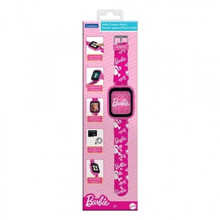 Lexibook Smartwatch με Οθόνη Αφής, Ψηφιακή Κάμερα, Mp3 Player, Ηχεία και 8GB Memory Barbie - DMW070BB