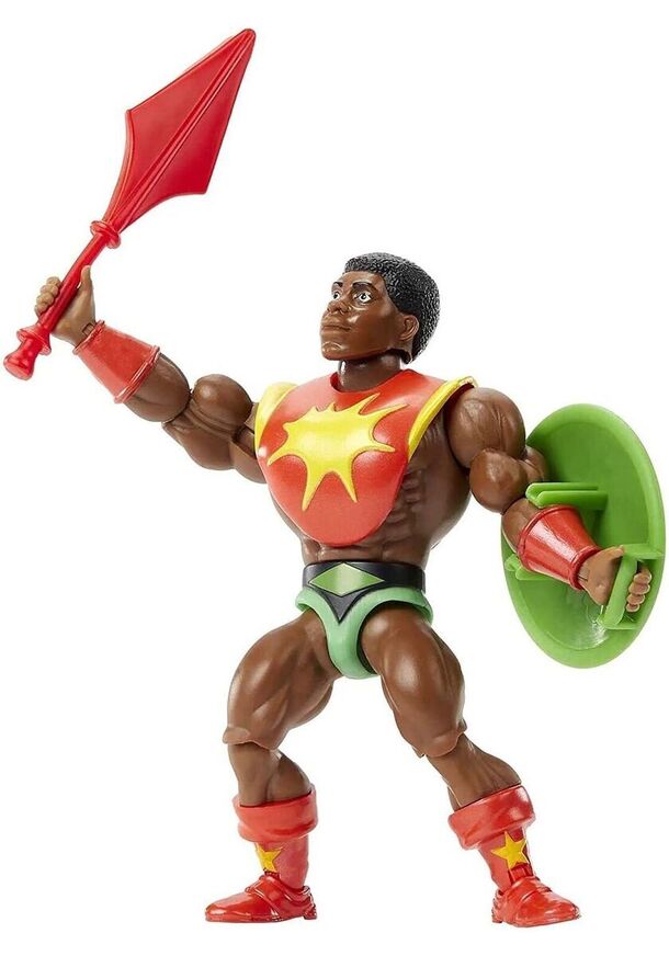Masters of the Universe Sun-man 40th Action Figure Retro - HDR90