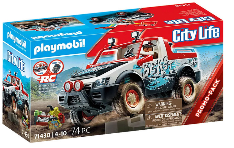 Playmobil City Life Αγωνιστικό Όχημα 4x4 - 71430
