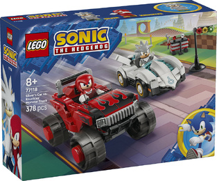 LEGO Sonic The Hedgehog Silver's Car Vs. Knuckles' Monster Truck - 77118