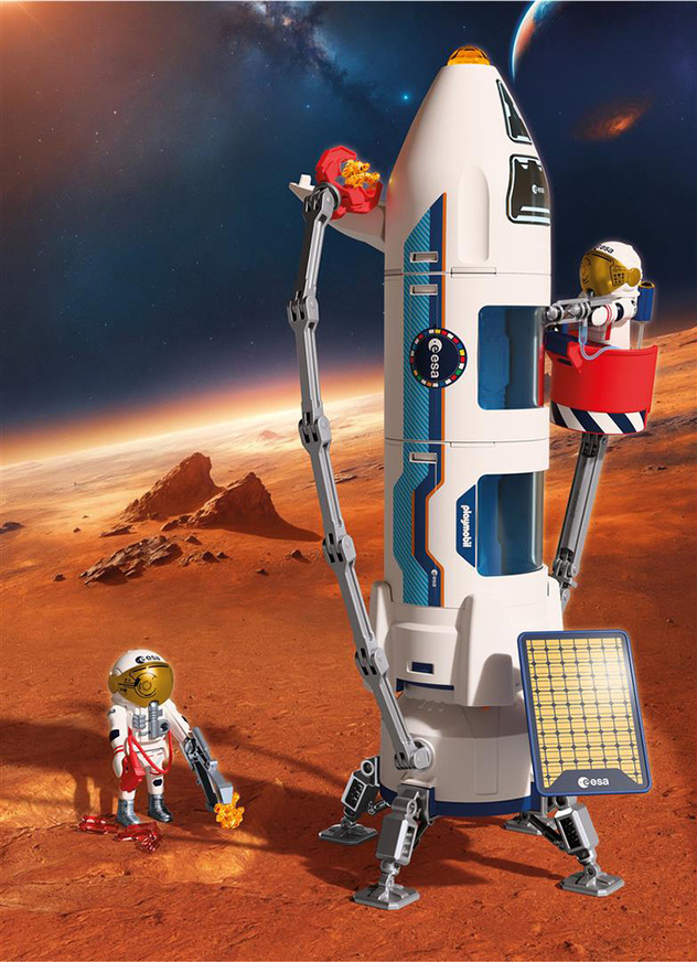 Playmobil Esa: Πύραυλος Εξερεύνησης Πλανήτη Άρη - 72011