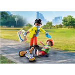 Playmobil City Life Διασώστης Και Παιδάκι - 71245