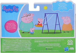 Peppa Pig Peppas Adventures Family Figure 4-Pack 4 Φιγούρες - F2190/F2171