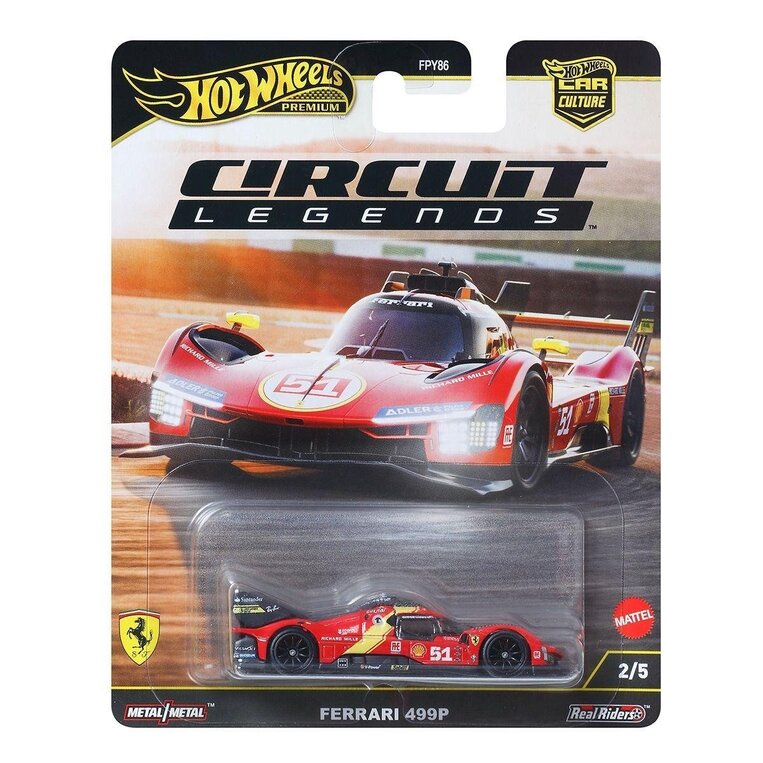 HW Premium Circuit Legends Ferrari 499P - JBΚ49