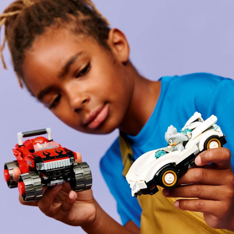 LEGO Sonic The Hedgehog Silver's Car Vs. Knuckles' Monster Truck - 77118