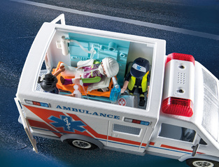 Playmobil City Action Ασθενοφόρο Με Διασώστες - 71232