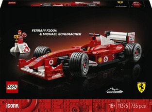 LEGO Icons Ferrari F2004 & Michael Schumacher - 11375