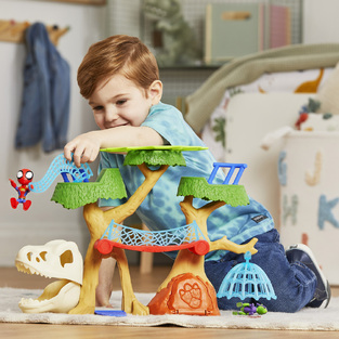 Spidey And His Amazing Friends Dino Webs Playset - F9477