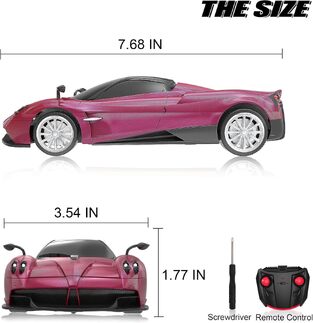 Dynatech RC - Licensing Cars 1:16 Pagani Huayra Roadster - 2 Χρώματα - FK10485