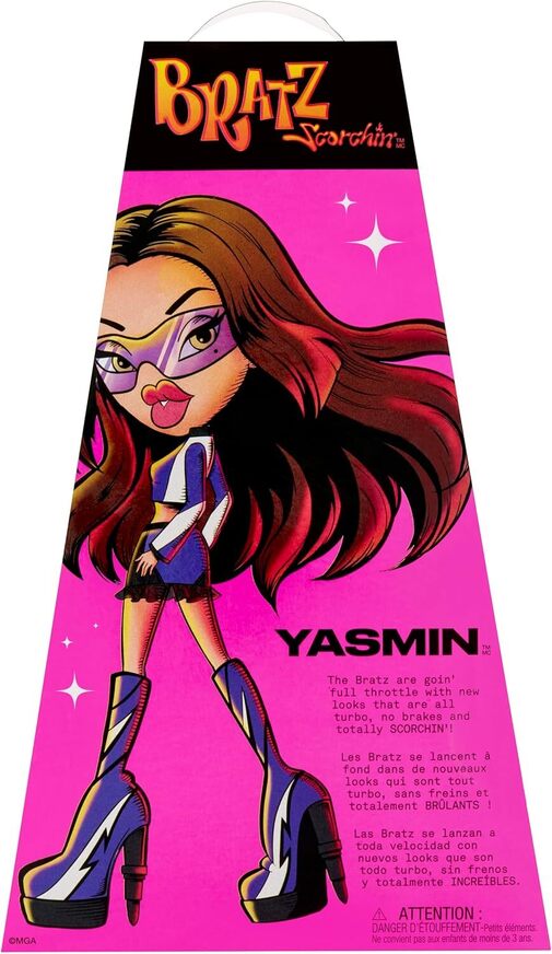 Bratz Scorchin' Yasmin Fashion Doll - 544821EUC