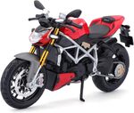  Maisto 1:12 Scale Ducati Mod Streetfighter S Model Motorbike - 48/11024