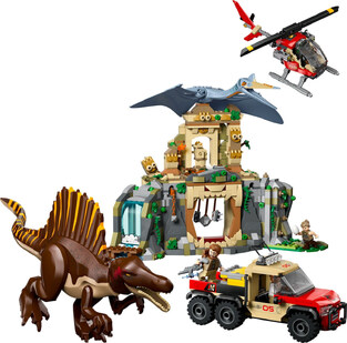 LEGO Jurassic World Spinosaurus & Quetzalcoatlus Air Mission - 76976 