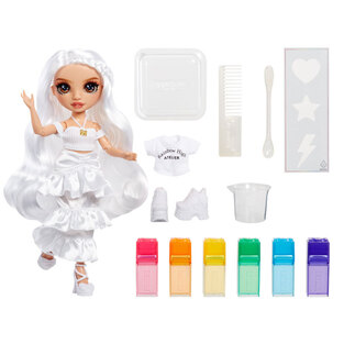 Kούκλα Raibow High Set Watercolor & Create Tie Dye (Καφέ Μάτια) - 507598EUC