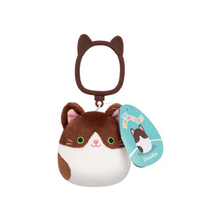 Squishmallows Glaudini the Tuxedo Cat 3.5 inch Clip-On - SQCP00614
