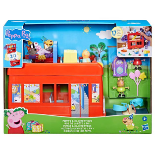 Peppa Pig: Peppas 2-In-1 - Party Bus Playset - F8881