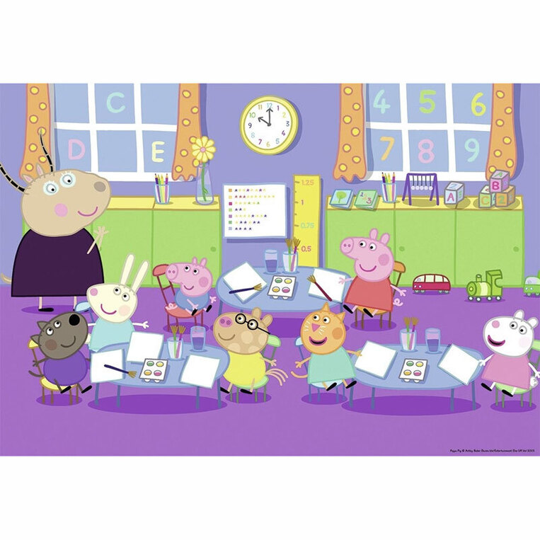 Ravensburger Παζλ 2x24 Tμχ Peppa Tο Γουρουνάκι - 05-09099