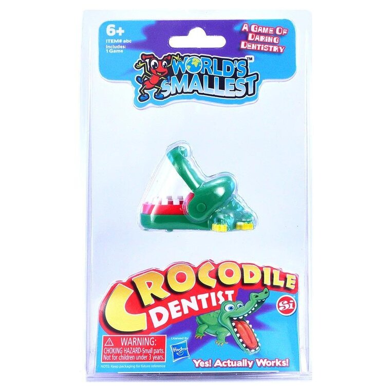 World’s Smallest - Crocodile Dentist - WS-564