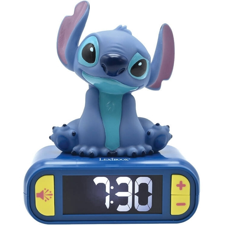 Lexibook 3D Ξυπνητήρι Με Φωτάκι Stitch - RL800D