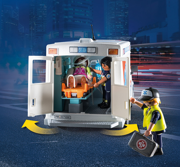 Playmobil City Action Ασθενοφόρο Με Διασώστες - 71232