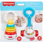 Fisher Price Κουδουνίστρες Κλασικά Παιχνίδια - Σετ Των 2 - JKP54