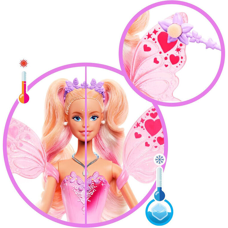 Barbie Κούκλα Νεράιδα Μαγική Μεταμόρφωση - JCP76